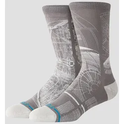 Stance Death Star Sw Crew Socks grey Gr. M