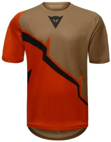 Dainese Hgaer Jersey SS red/brown/black (76L) XS