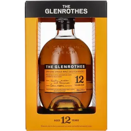 The Glenrothes 12 Years Old Speyside Single Malt Scotch 40% vol 0,7 l Geschenkbox