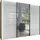 Wiemann Schwebetürenschrank Monaco 295,2 x 236 x 67 cm Weiß
