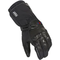 Macna Progress RTX DL beheizbare wasserdichte Motorrad Handschuhe, schwarz, Größe 2XL für Männer