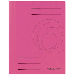herlitz Schnellhefter DIN A4 Karton pink