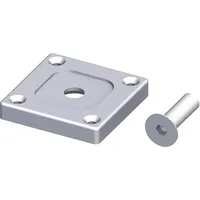 Alfer - Befestigungsplatte 10 x 59,5 mm Montageplatte