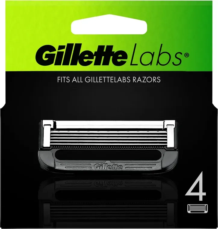 Gillette Labs Rasierklingen - 4 Ersatzklingen