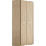 Barcelona Eckschrank 193 x 78 x 78 cm braun