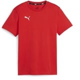 Puma teamGOAL T-Shirt Jungen 01 red/white 128