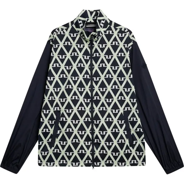 J. LINDEBERG Windjacke Lear printed Wind navy - M