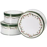 Hutschenreuther Keksdose rund bunt 3-tlg.