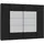 Forte Narago 270 x 210 x 61 cm schwarz/weiß