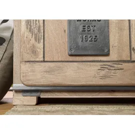 Massivmoebel24 Raumteiler 100 x 45 x 175 cm Beige