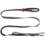 Non-Stop Dogwear Verstellbare Bungee-Leine, 2,1 m/13 mm, Schwarz