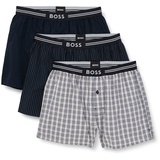 Boss Herren Boxer, 3er Pack, Sortiert, Light Beige, S