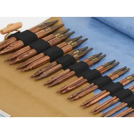 KnitPro Nadelset Deluxe Nadel, Braun