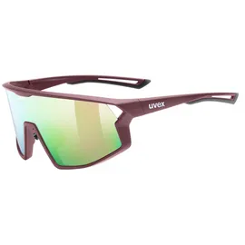 Uvex Skyryse Sonnenbrille Burgundy Matt/Mirror Rose