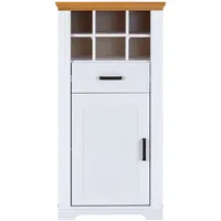 Interlink Inter Link Highboard Maluno Holz Weiß