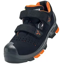 Uvex 2 S1P Schuhgröße (EU): 39 Schwarz, Orange 1 Paar