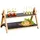 KESPER Etagere 2-stöckig 45x6x31cm Schiefer