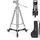 SmallRig Quick-Lock Fotografie Heavy Duty Tripod Dolly für Schwere Beanspruchung, Robust mit 3" Gummirädern, Verstellbaren Beinen, Griff und Tragetasche, Stativräder zum Filmen & Fotografieren – 5020B