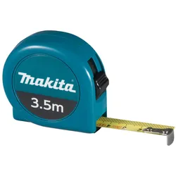 Makita Profi-Rollmaßband mit Gürtelclip, 3,5 m 3,5 m • Skala beidseitig • Klasse...