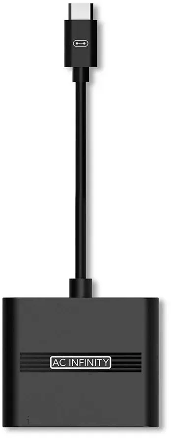 AC Infinity UIS Splitter Hub 4-Port, Adapter Dongle für gemeinsame Programmierung