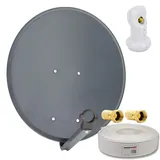 PremiumX PXS60 anthrazit + Golden Media Single LNB