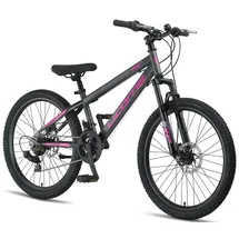 Licorne Thunder 24 Zoll RH 40 cm Anthrazit/Rosa