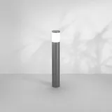 Fabas Luce Pollerleuchte Aluminium IP54 dunkelgrau