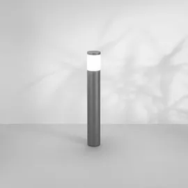 Fabas Luce Pollerleuchte Aluminium IP54 dunkelgrau