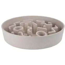 District 70 Bambus slowfeeder merengue für den Hund 21 cm