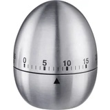 Westmark Kurzzeitmesser, Mechanisch, Für 60 min, Schlichtes Design, Rostfreier Edelstahl, 10972260