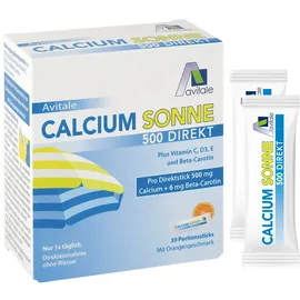 Avitale Calcium Sonne 500 Direkt Portionssticks 30 St.