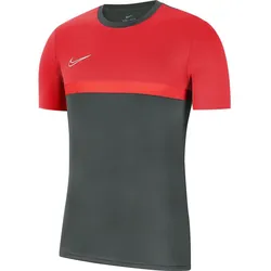 Nike Academy Pro T-Shirt Herren - grau/rot M