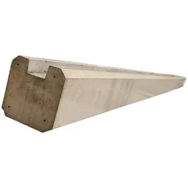 Beckers Betonzaun Zaunpfosten 11,5 x 298 cm Betongrau