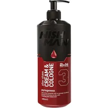 NishMan Aftershave Cream & Cologne 2in1 Pyrogenous 3 – Rasierlotion für Männer – 400 ml
