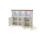maison bleue Highboard 163 x 123 x 40 cm Weiß
