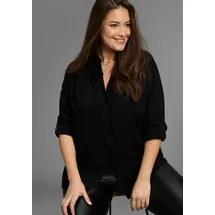 laura scott curve Longbluse schwarz 42