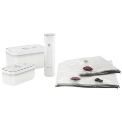 Zwilling Vakuumierer ZWILLING Fresh & Save Vakuum Starterset, Kunststoff / S/M, 7-tlg, Weiß