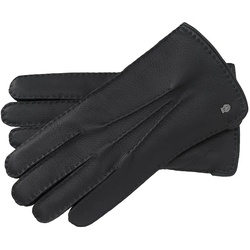 ROECKL Handschuhe Herren Hirschleder Klassik Black Größe 9,5 