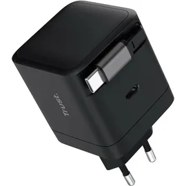 Trust Maxo EU USB Ladegeraet 65 W und einziehbarem Ladekabel,