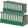 Ordner Recycling 5 cm DIN A4 grün 25 St.