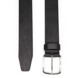 Boss Herrengürtel Leder schwarz 110