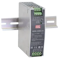 MeanWell Mean Well DDR-240C-48 Hutschienen-DC/DC-Wandler (DIN-Rail) 48 V/DC 5