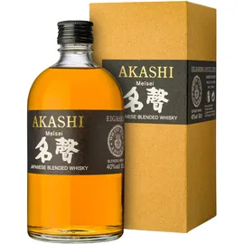 Akashi Meisei Japanese Blended 40% vol 0,5 l Geschenkbox
