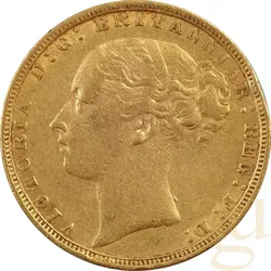 1 Pfund Goldmünze Sovereign Victoria Jugend
