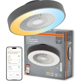 Osram Cylinder 55 cm Deckenventilator Grau