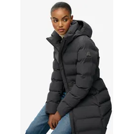 Superdry City Mid Steppjacke - Ebony XS