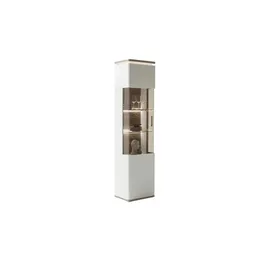 Uno Vitrine Parez 50 x 38 x 208 cm Weiß