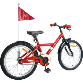 vidaXL Kinderfahrrad 18 Zoll rot