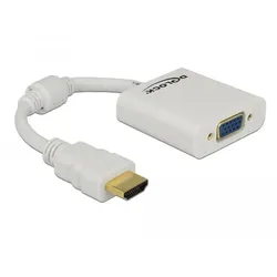 DeLOCK Adapter High Speed HDMI zu VGA weiß
