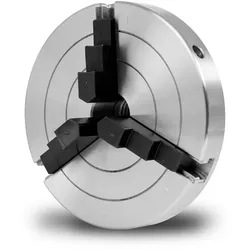 EBERTH Dreibackenfutter Ø100 mm, selbstzentriernd, 1"-8 TPI Gewinde, inkl. Spannwerkzeug, Drechselbank Spannfutter